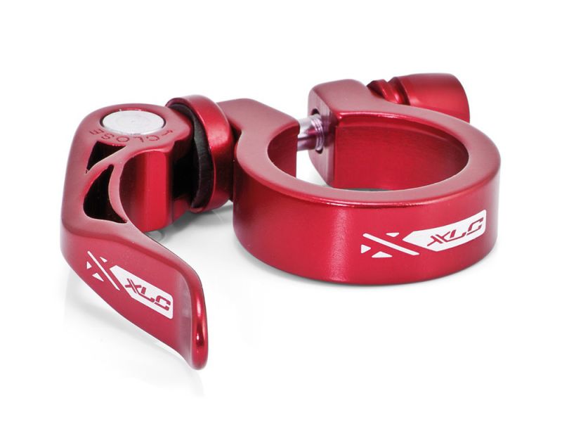 XLC PC-L04 seat clamp (ø31.6mm | with quick release | red)
