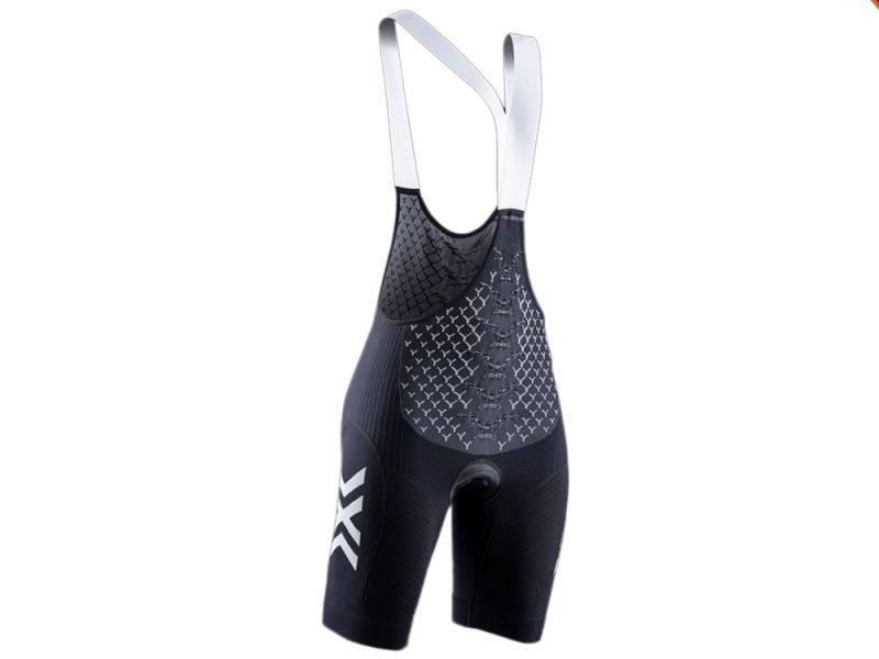 X-Bionic Twyce 4.0 short bib shorts women (opal black / arctic white)