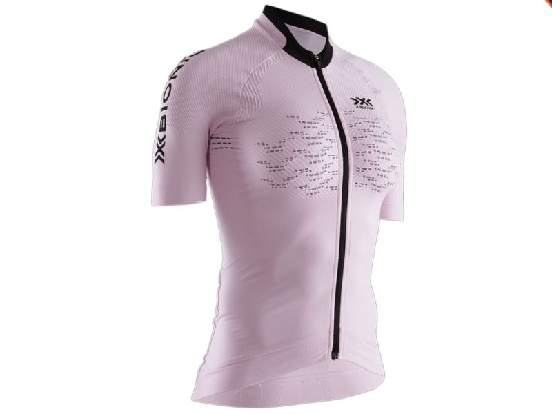 X-Bionic The Trick 4.0 ZIP cycling jersey women (magnolia pink)