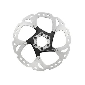 Shimano XT brake disc (180mm | 6l Rt86 Ice | black)