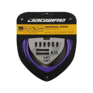 Jagwire Universal Sport brake cable set (purple)