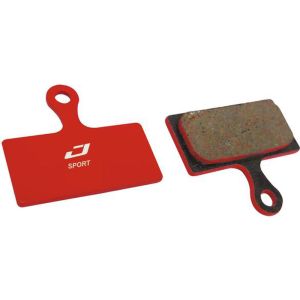 Jagwire Disc Sport disc brake pads for Rever / Shimano (red)