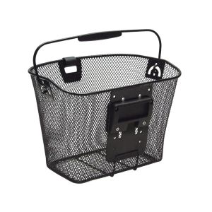 KLICKfix Uni front basket (narrow mesh | with lamp clip)