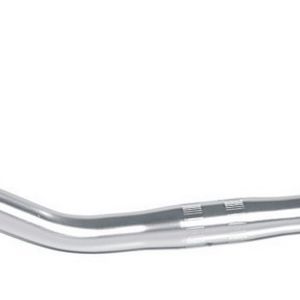 ergotec City Cruiser bicycle handlebar (ø25.4mm | 635mm | 42° | silver)