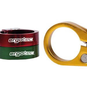 ergotec Seat post clamp ring (ø31.8mm | with hexagon socket screw | red)