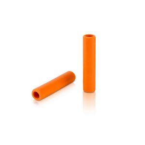 XLC GR-S31 bicycle grips (130mm | orange | silicone)
