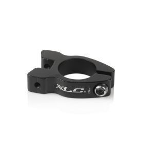 XLC Seat post clamp ring (ø28,6mm | with threaded eyelets | for luggage carrier)