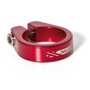 XLC PC-B05 seat post clamp ring (ø34,9mm | with hexagon socket | red)