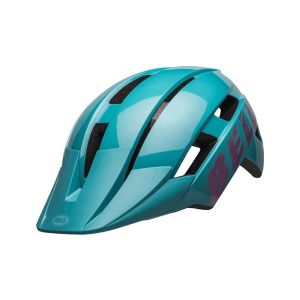 Bell Sidetrack II kids helmet (buzz gloss pink / light blue)