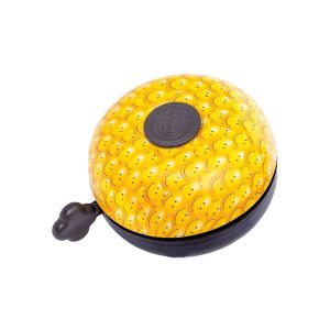 Reich Ding-Dong bicycle bell (80mm / yellow)