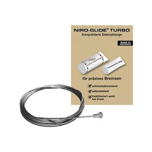 Turbo Brake cable with bottle nipples (800mm)