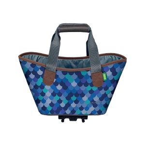 racktime Agnetha shopping bag for carrier (deep ocean)