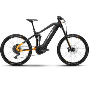 Haibike AllTrail 6 Fully MTB e-bike (27.5" | 630Wh | black / mango)
