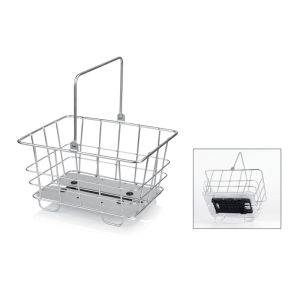 XLC Carry More bicycle basket (aluminium | suitable for XLC system carrier)